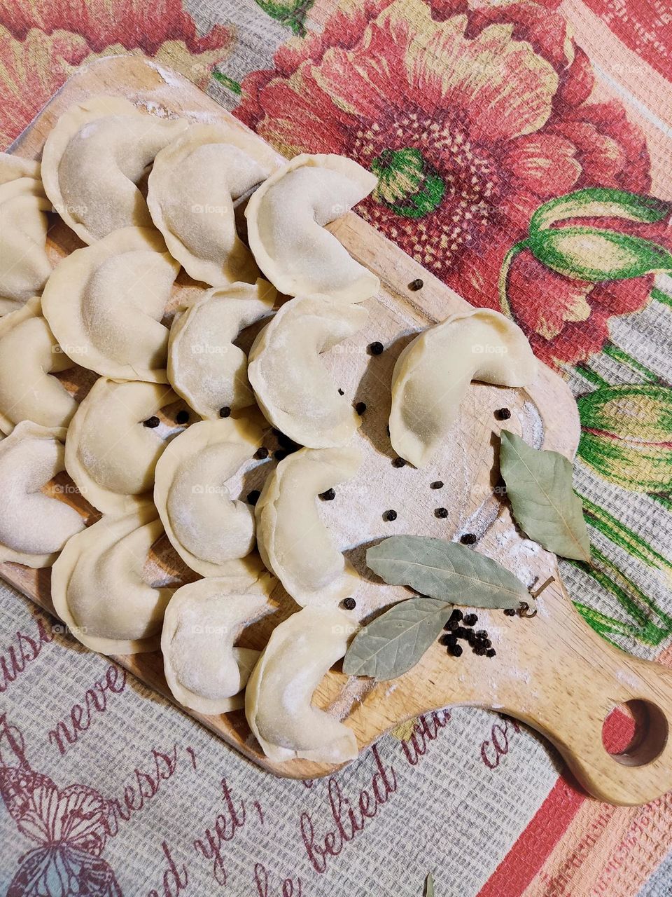 Make dumplings   Налепил!