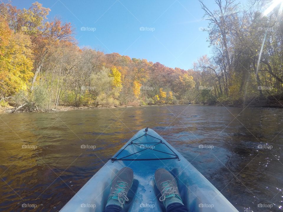 Fall kayaking!