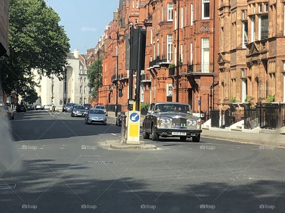 A nice Rolls Royce oldtimer in London!