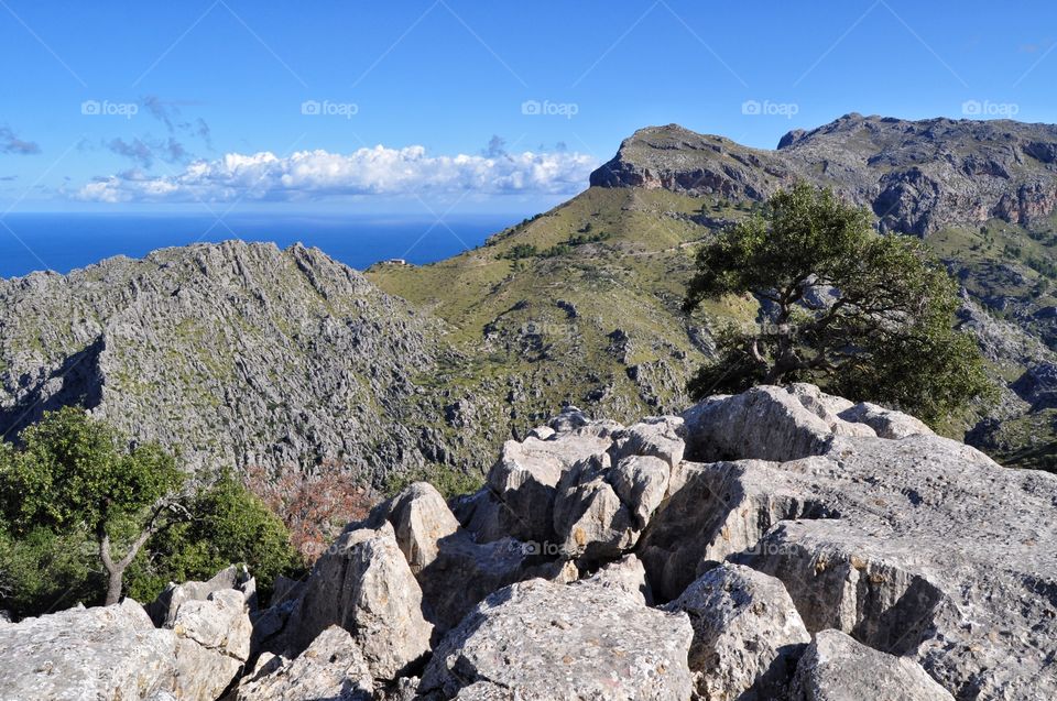 Mountain, Landscape, Rock, Nature, Sky