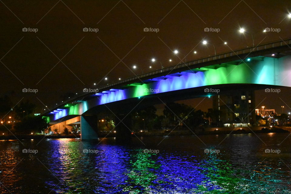 Lighted bridge
