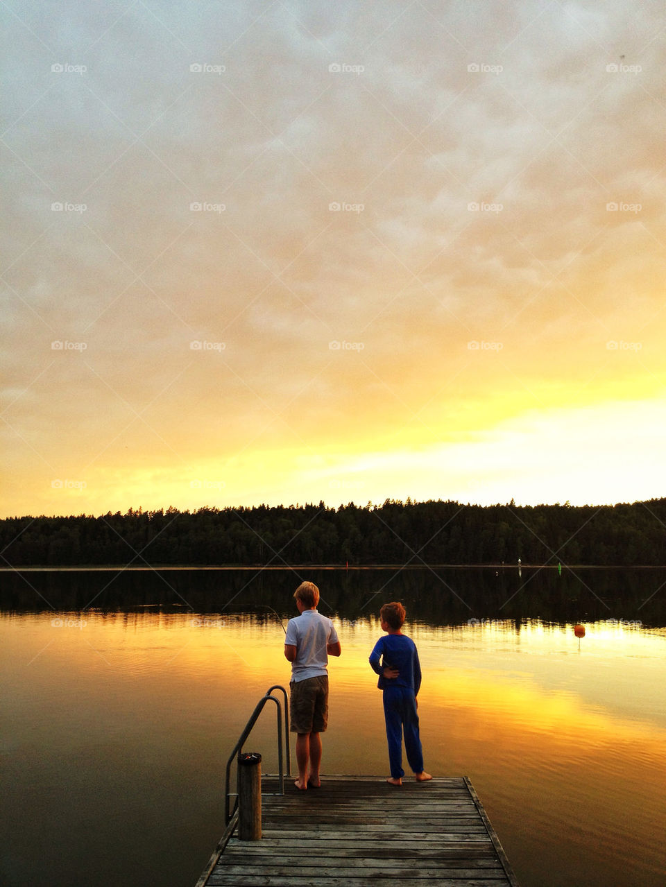 sky sweden summer sunset by niklas_skoglund