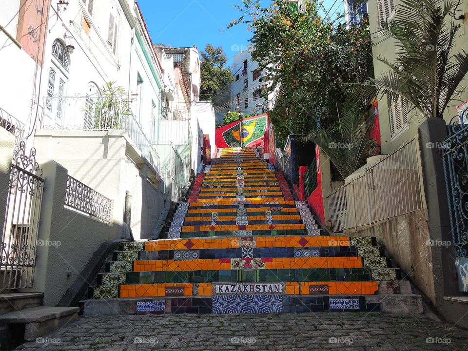 Escadaria Selarón, Rio de Janeiro Brazil