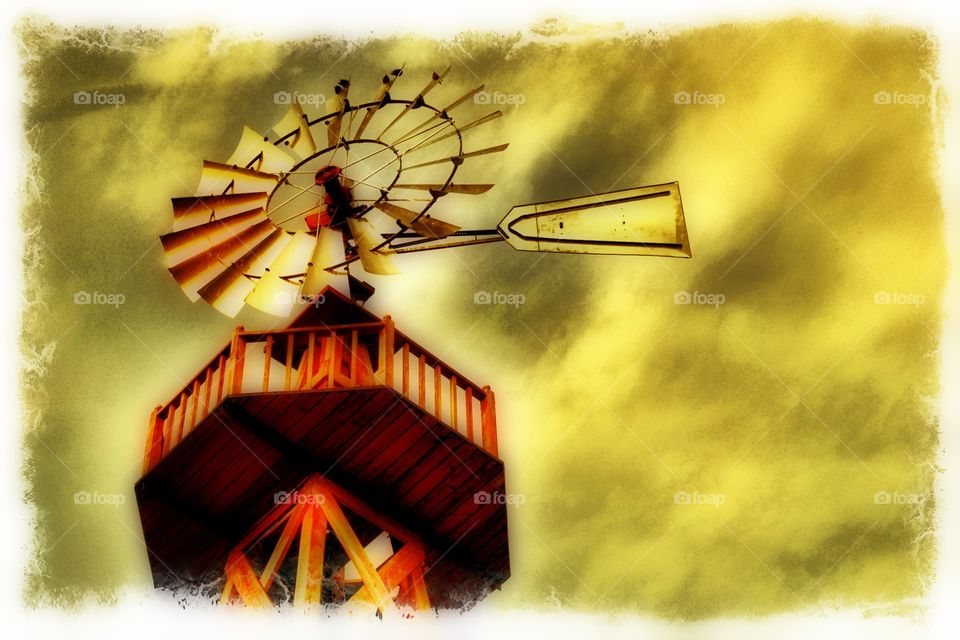 Dramatic Windmill
