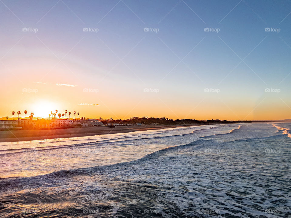 Sunset at Pismo Beach 