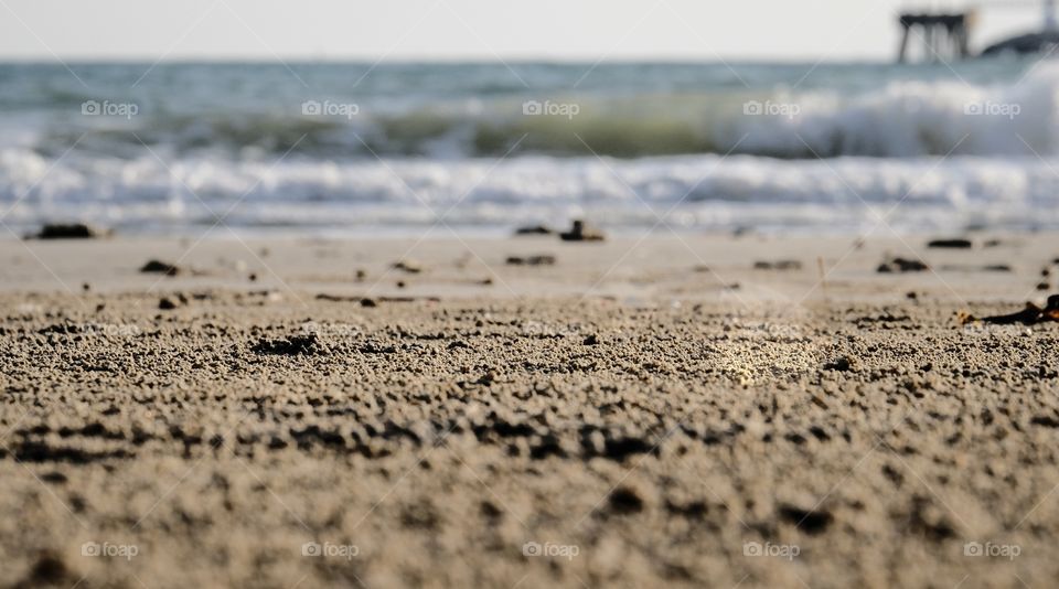 Summer time on the beach