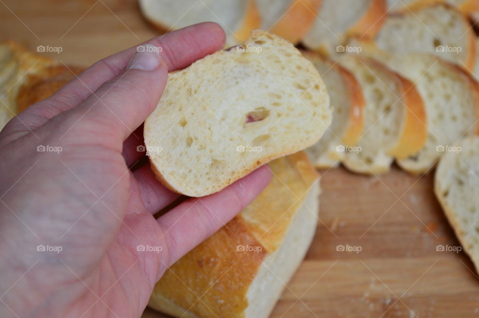 Holding food