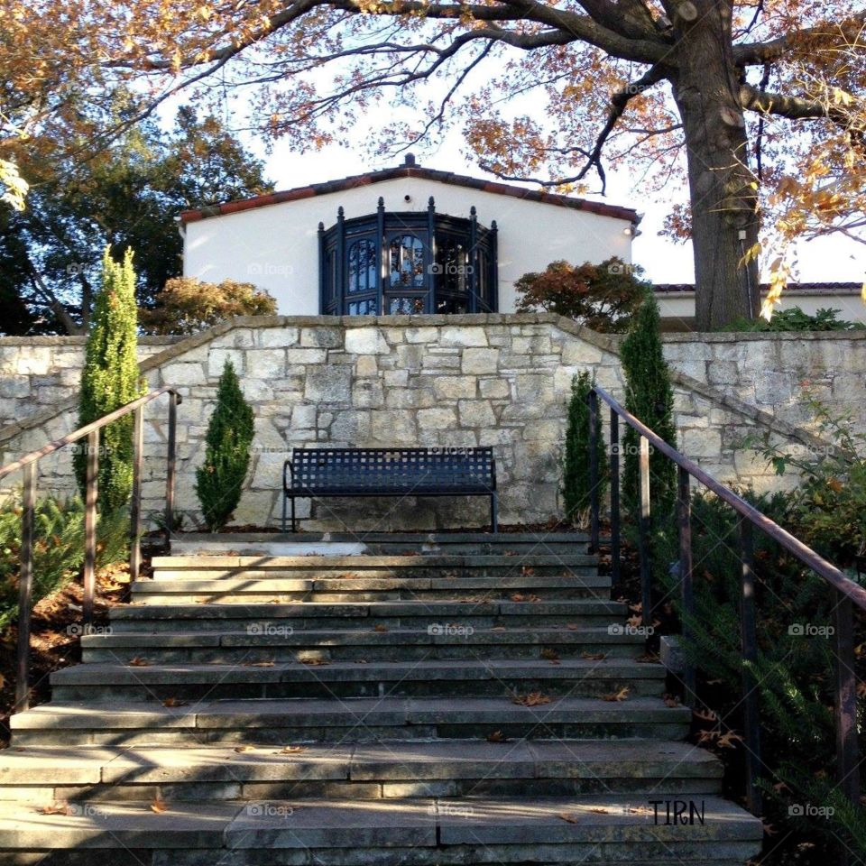 Stair To Bench
