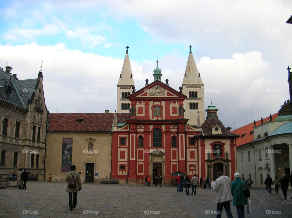 town building architecture castle by jeanello