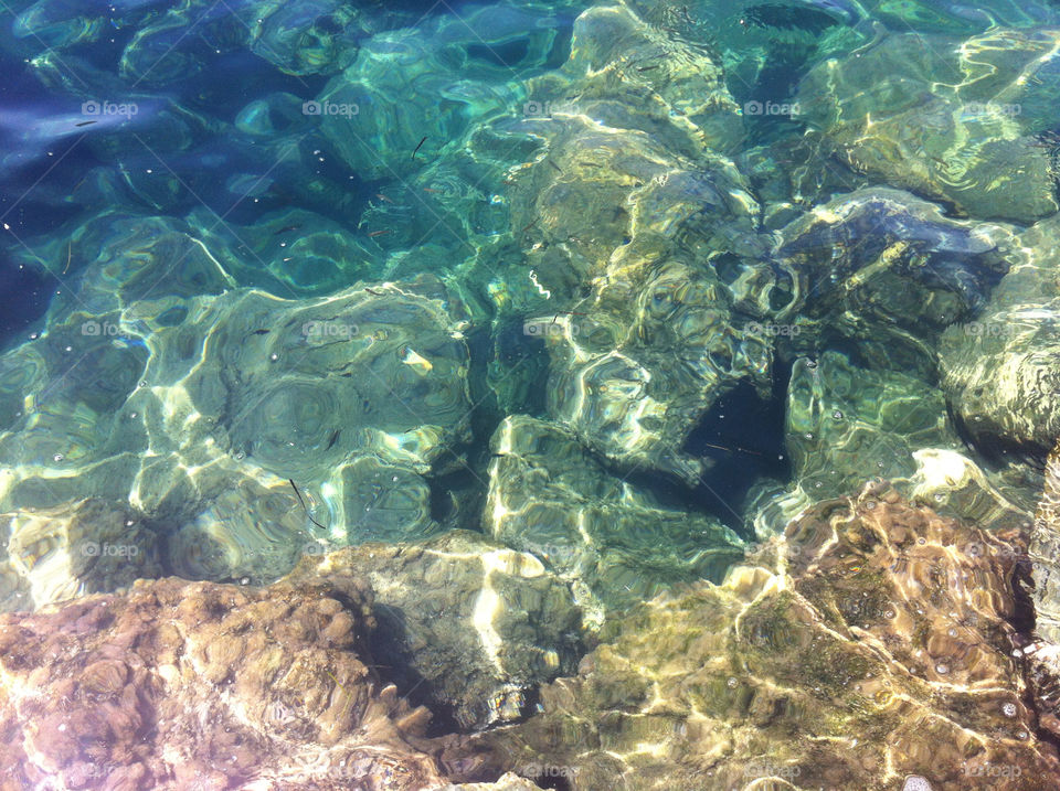 summer water sea aqua by remalia