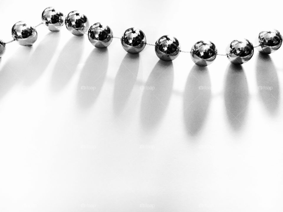 Beads and shadows