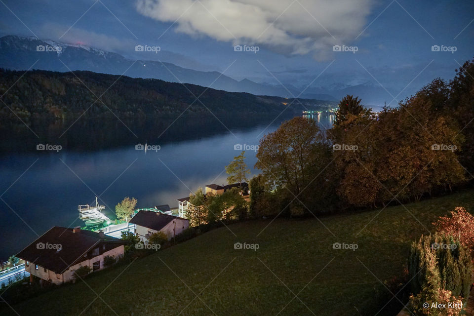 Millstätter See bei Nacht