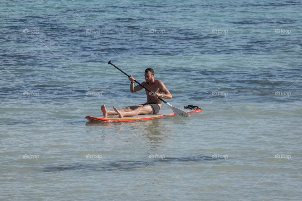 Activity in the Thailand beautiful Lepe island