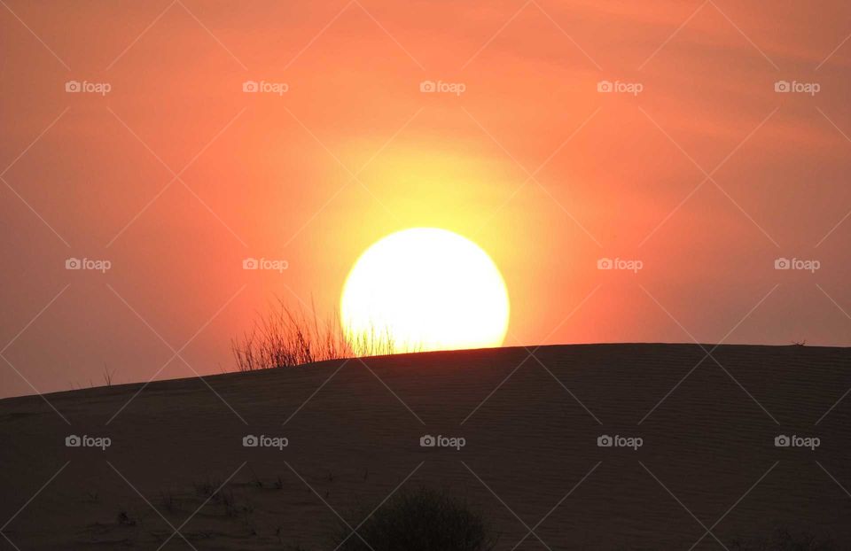 Sunset at Rajasthan