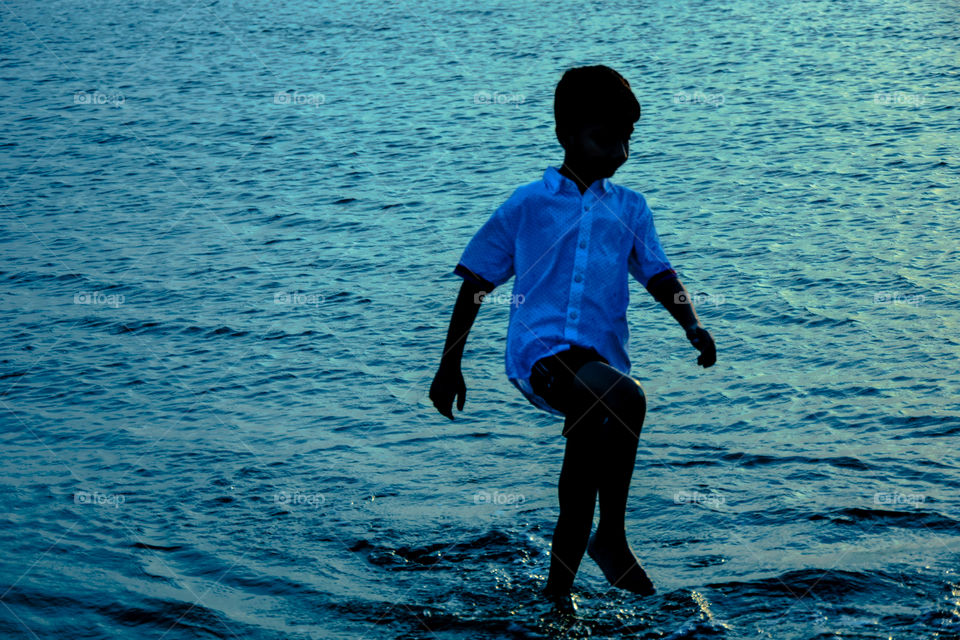 boy playing