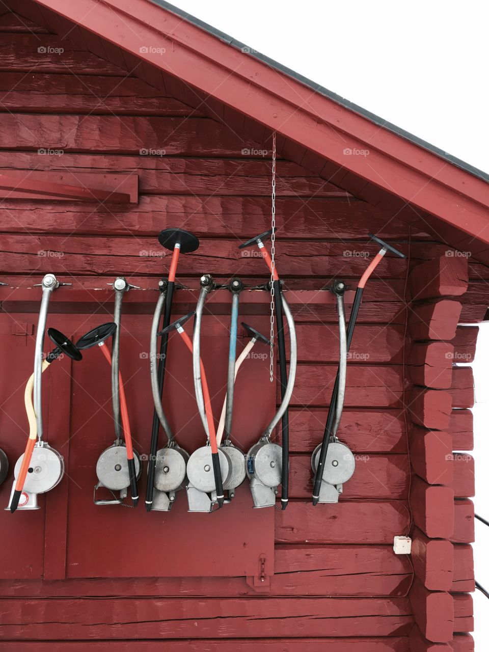 Ski lift storage