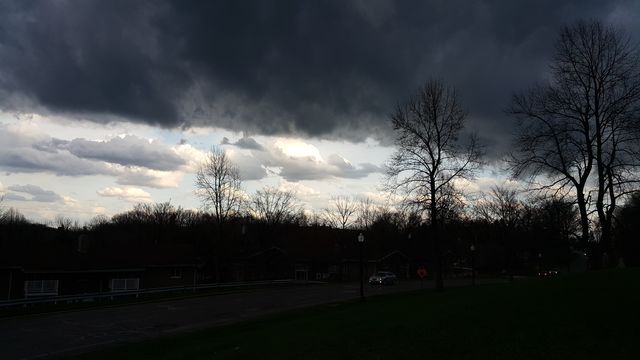 Thunderstorm in Kent OH. Thunderstorm 