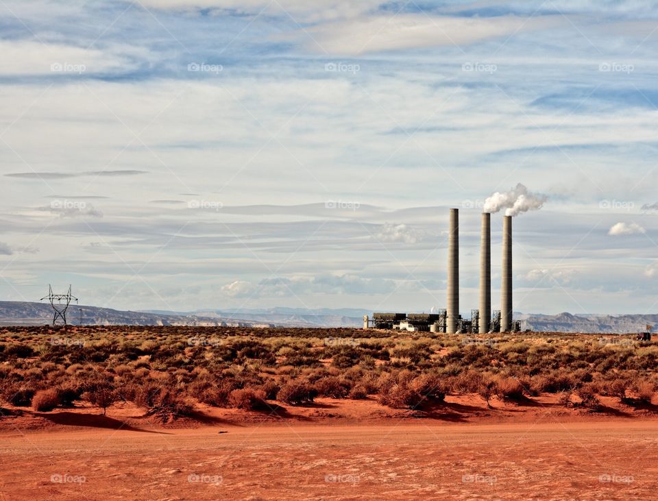 Electricity in the desert