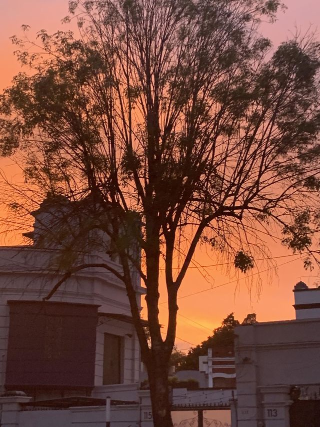 Atardecer perfecto