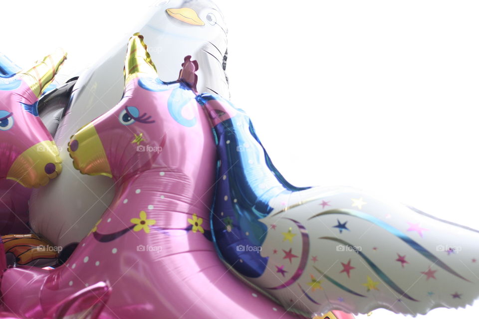 Unicorn Helium Balloons