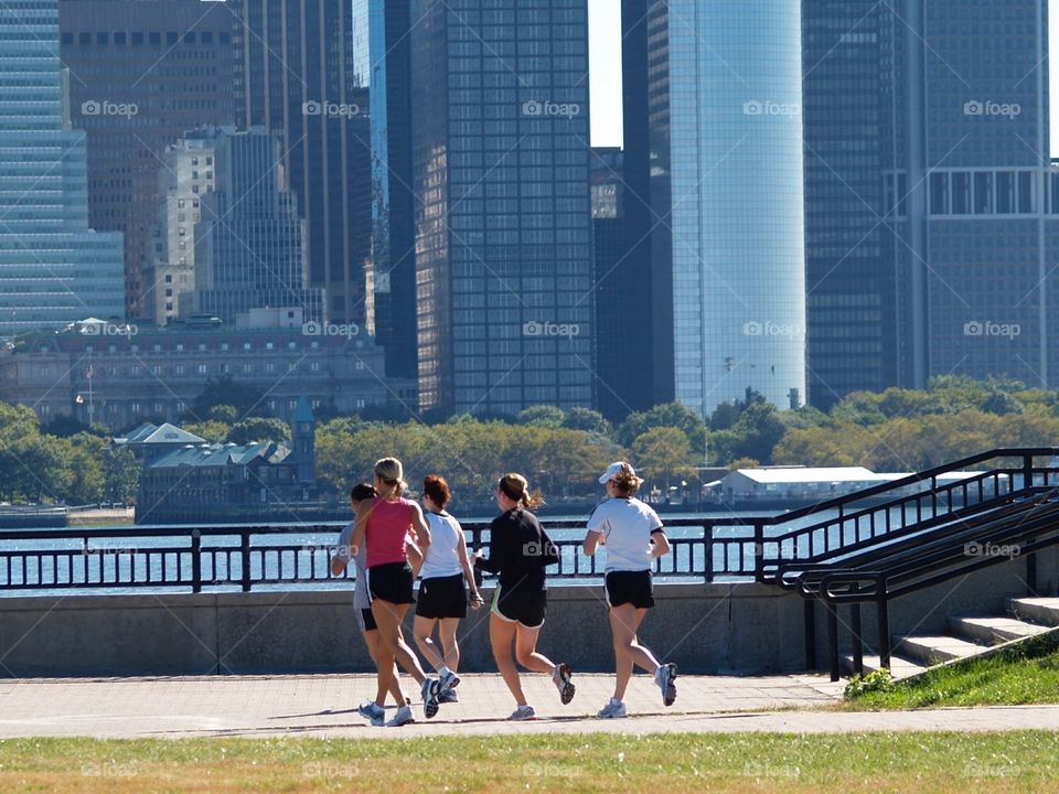 Long distance running practice