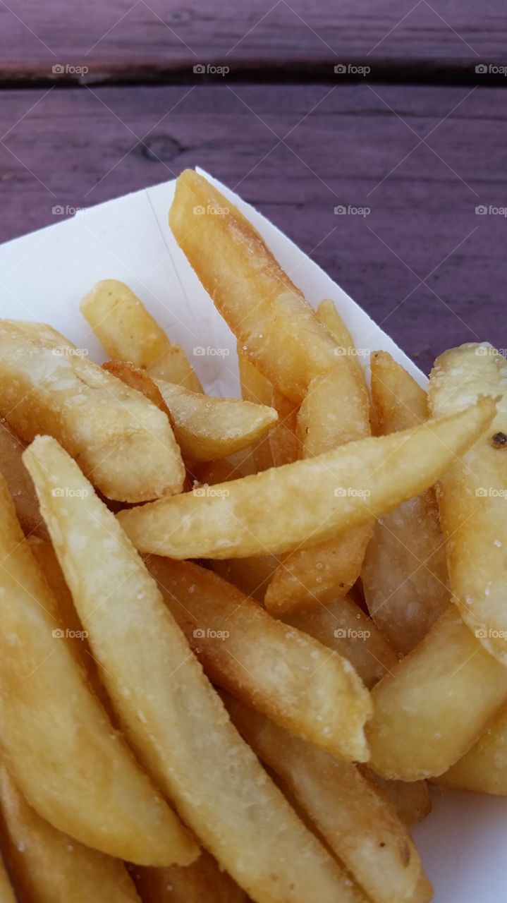 French fry close-up