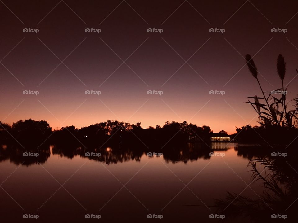 Fading Twilight is stealing the show. Night is very near and steals the show late into the Evening  which casting a gorgeous colour which will stay focused even Night. Twilight is deepening as the evening continues. 