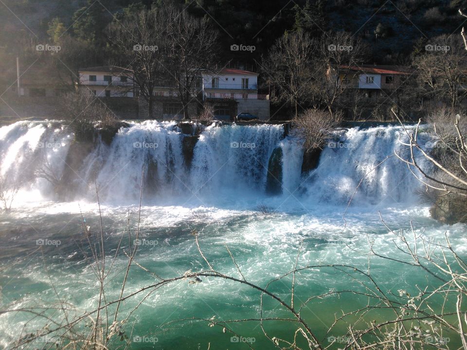 Provalije waterfall