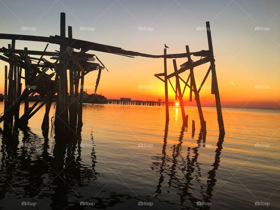 Sunset, Water, Sea, Beach, Ocean