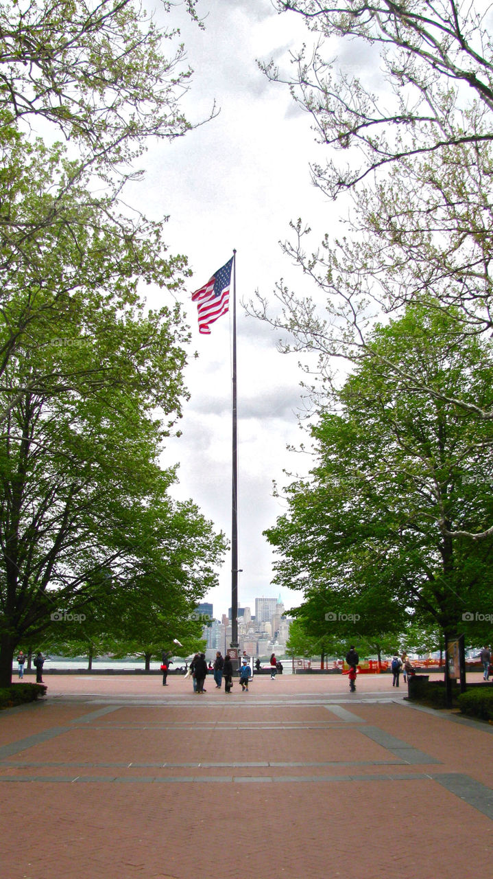 usa new flag island by patty