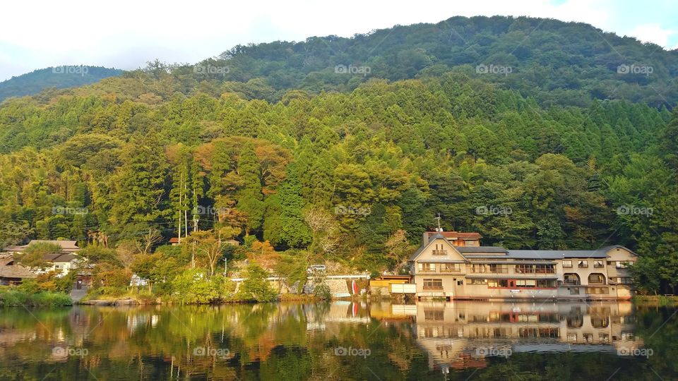 Lake reflection