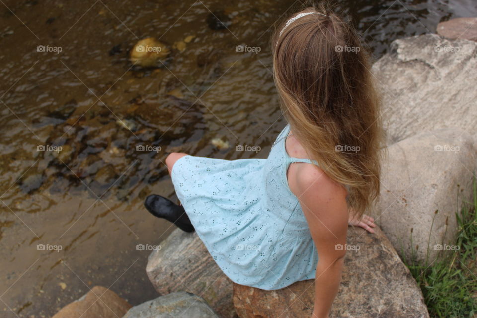 One step down to the river, I think I’ll just sit here and relax 