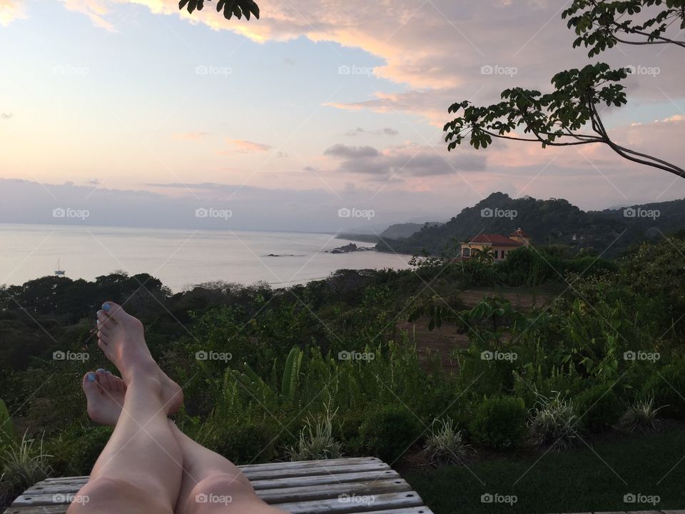Costa Rica at dusk