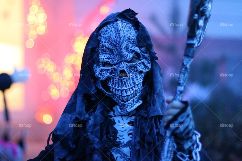 GRIM REAPER ON HALLOWEEN