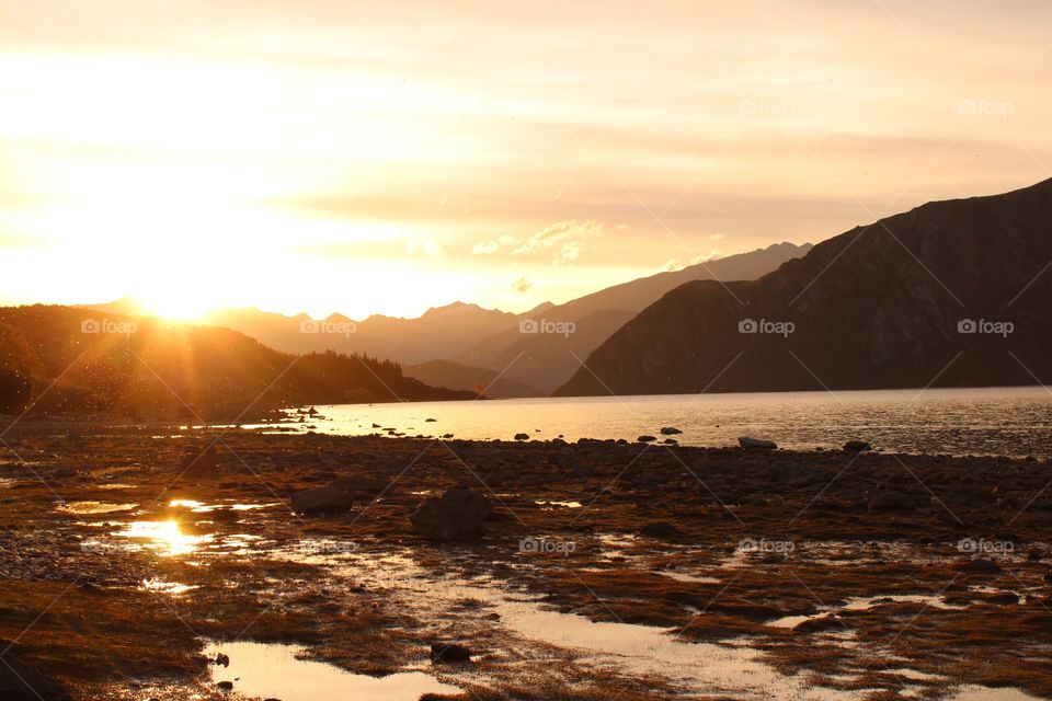 Sunset at Beacon Point 