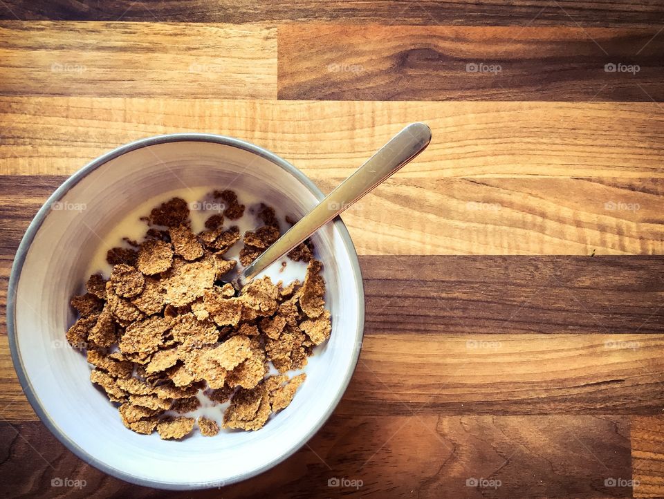Food, Wood, Wooden, Cereal, Bowl