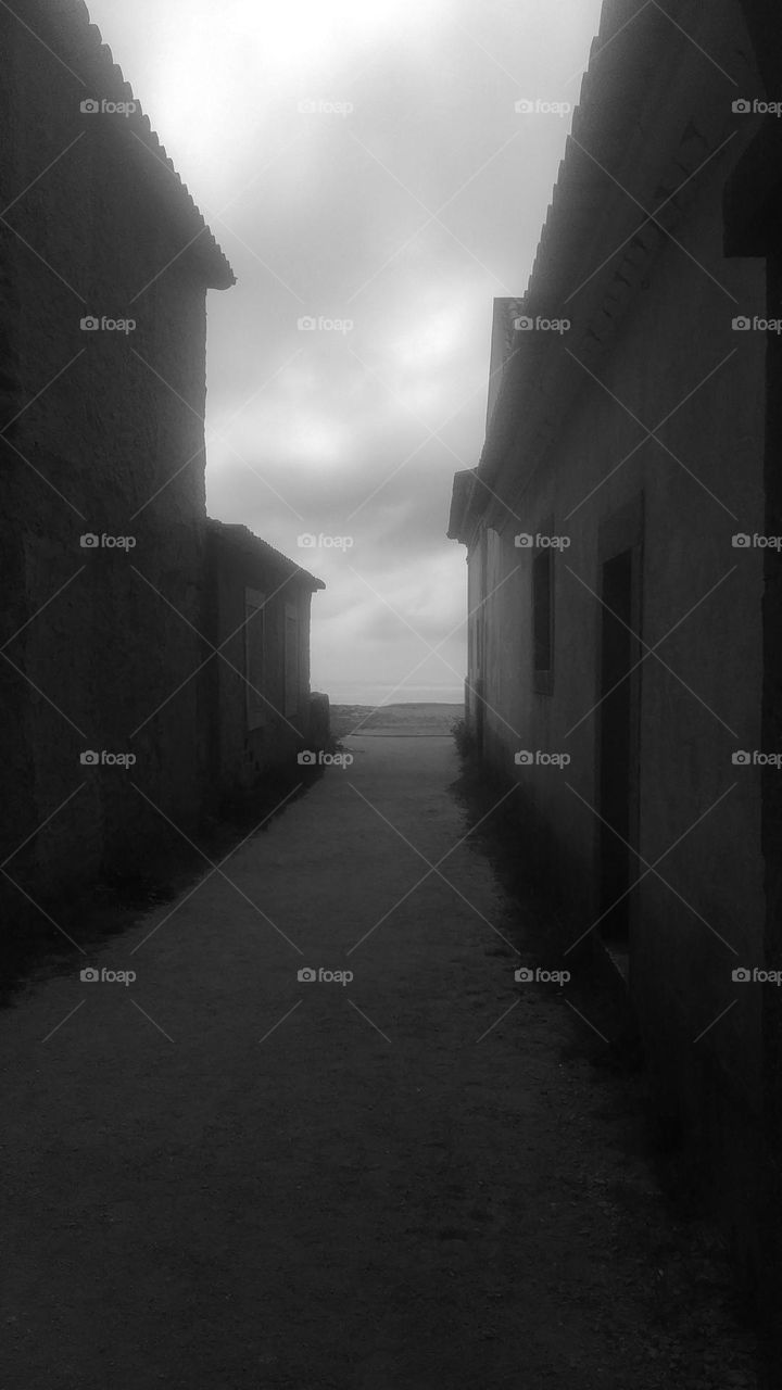 Old catholic monastery buildings