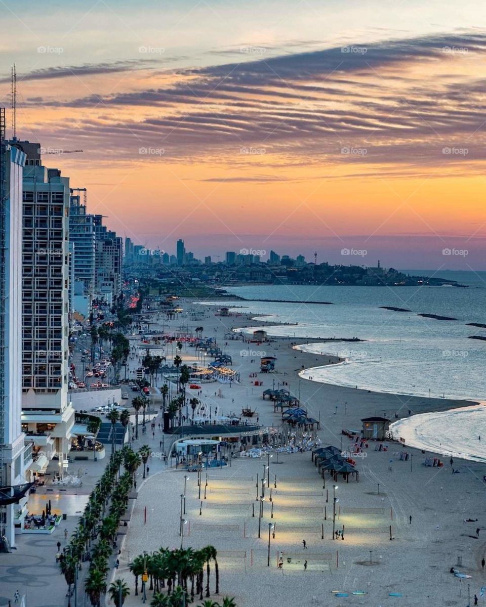 Jaffa, in Hebrew Yafo and in Arabic Yafa and also called Japho or Joppa, the southern and oldest part