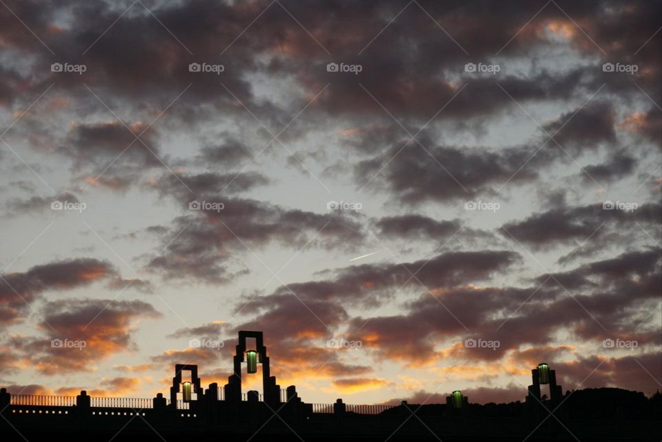 Bridge#clouds#sunset