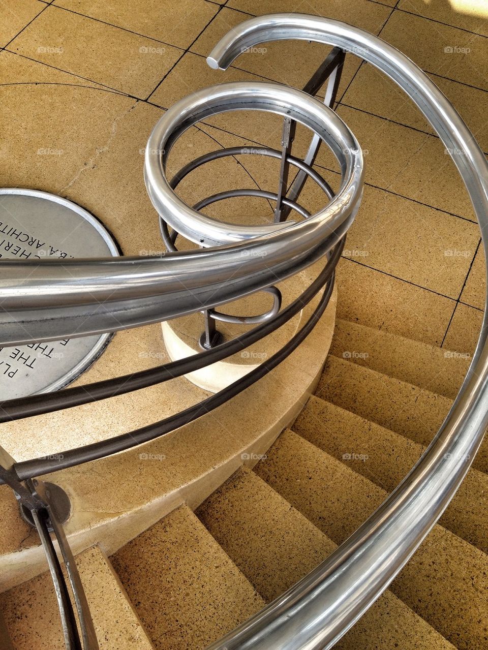 Staircase at the De La Warr Pavillion