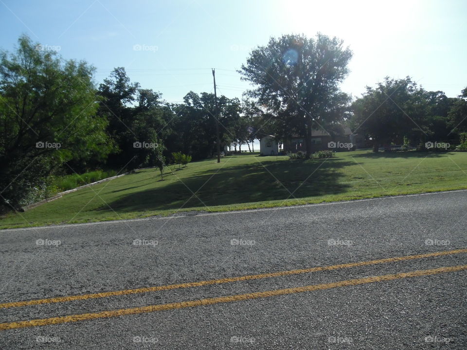 lake house 🏡. This is a picture of some property at the lake in Graham Texas