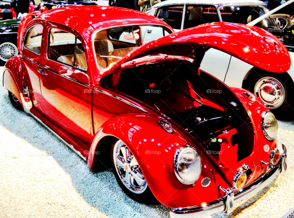 red classic beetle vw by rob_hawke
