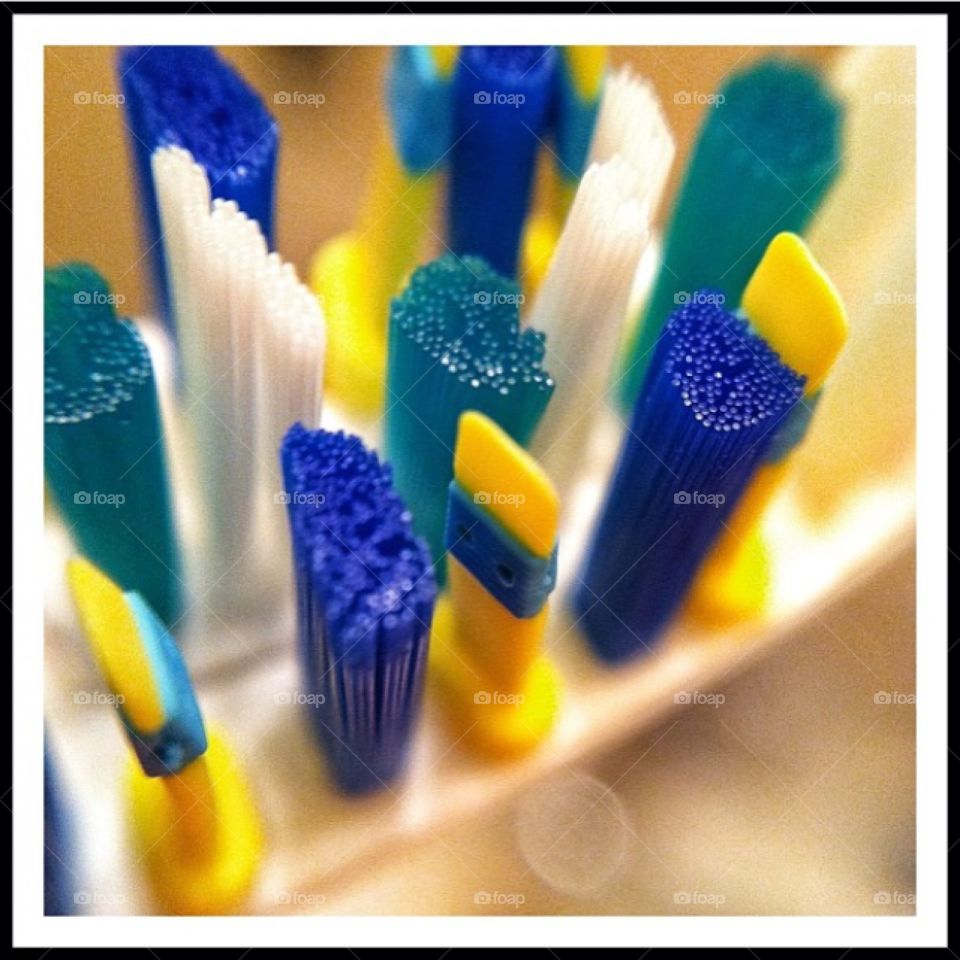 Toothbrush macro 