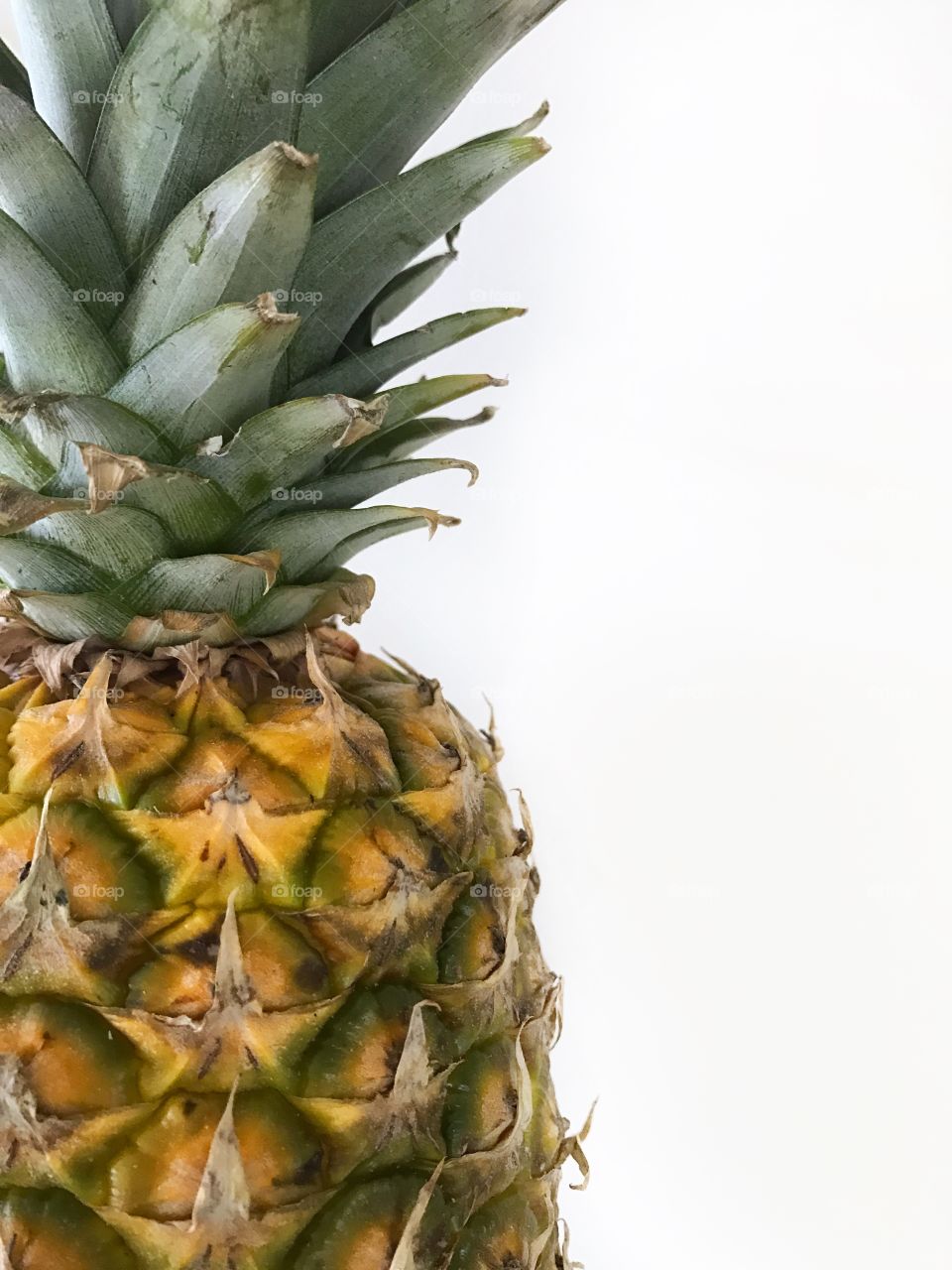 Close up of a pineapple 