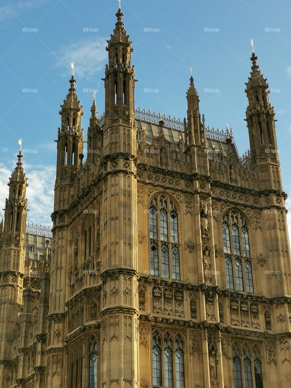 Architecture. London, Palace of Westminster. (The Parliament House). Unique building.