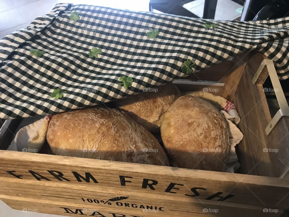 Handmade bread