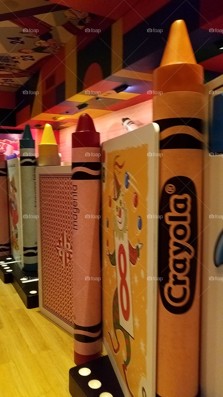 Our past and our Present Crayola