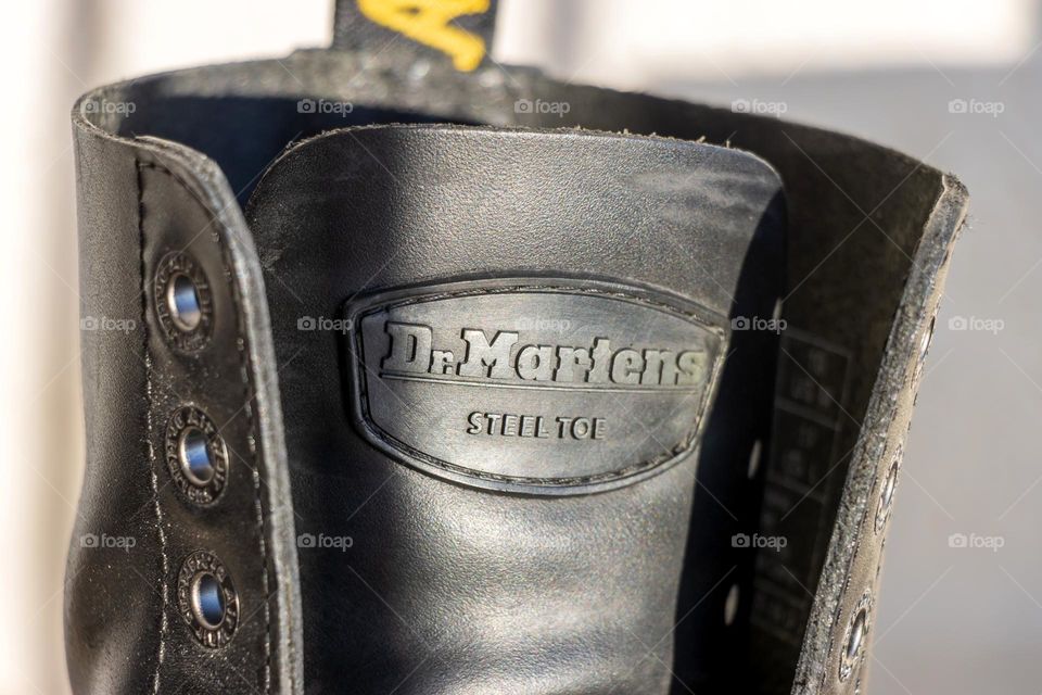 Dr. Martens boots detail