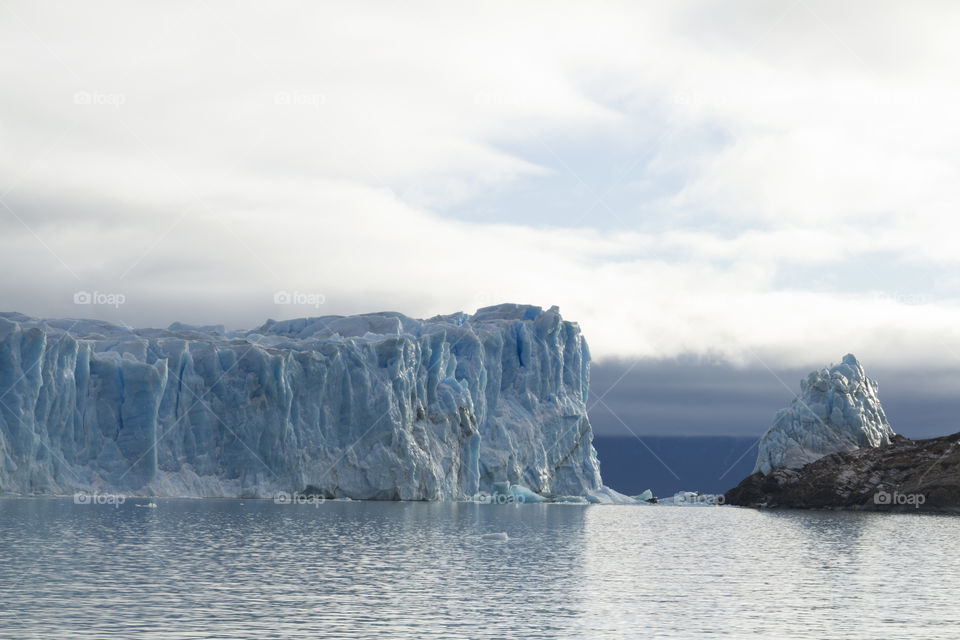 Perito Moreno Glacier near El Calafate in Argentina.