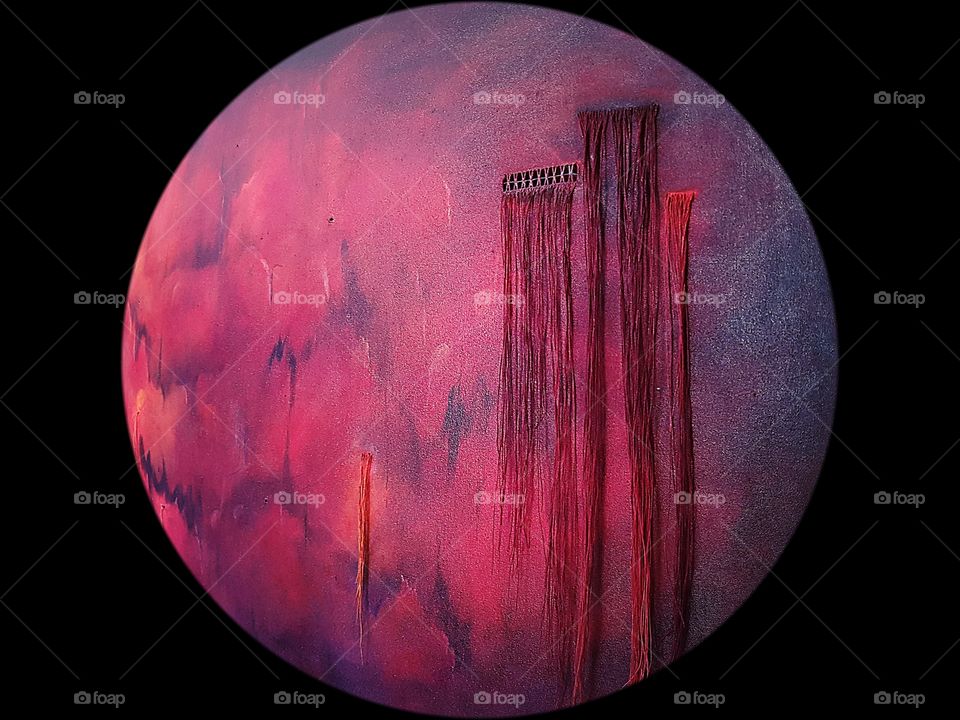 Another creation from my painting. I'm really getting into this and I love the effect I've created.